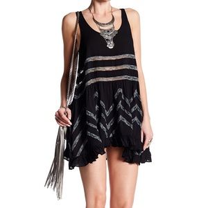 🆕 Free People Viole and Lace Trapeze Slip Dress